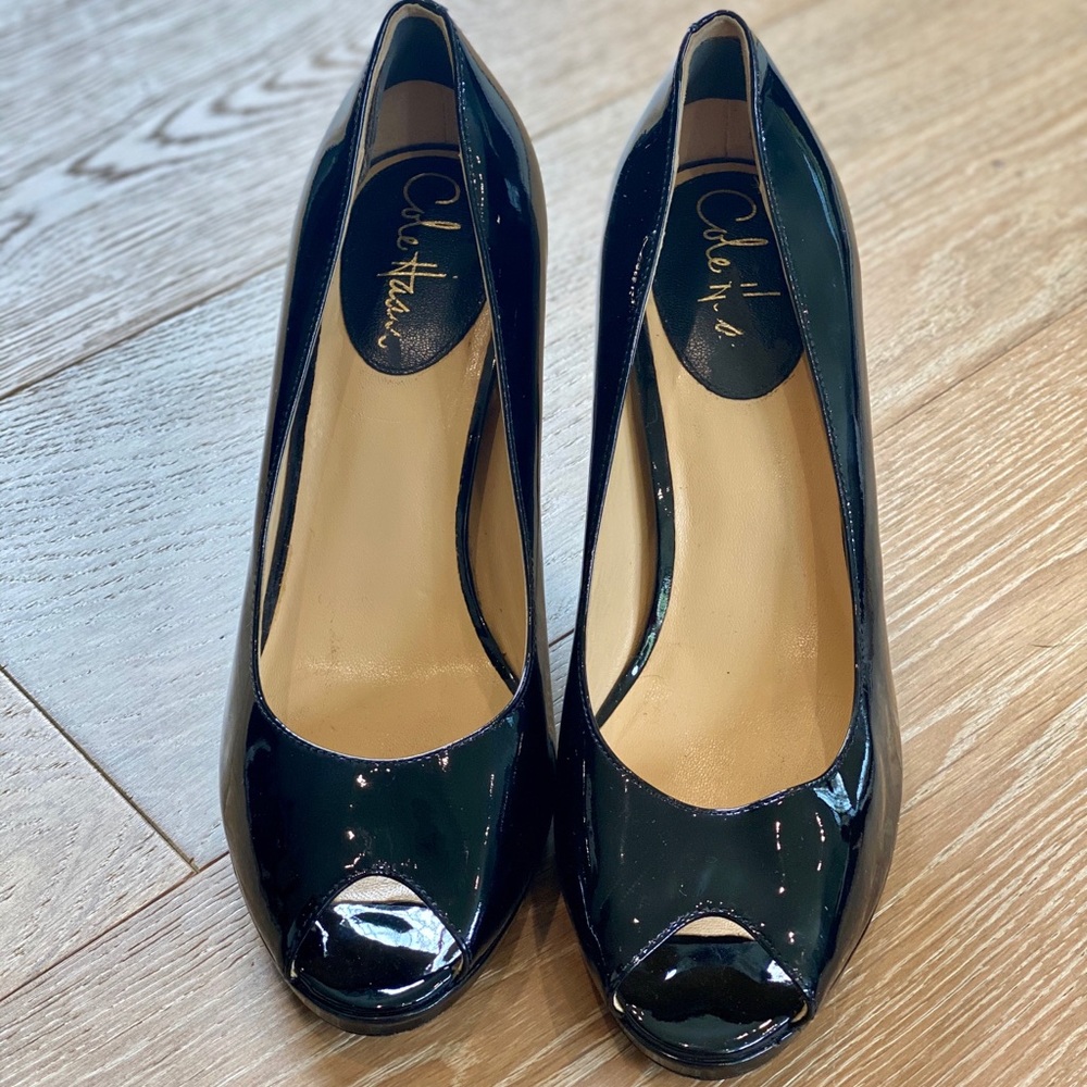 Cole Haan (Nike Air) Patent Leather Heels